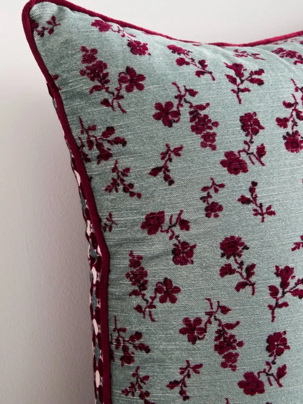 Anthropologie Alva Velvet Pillow